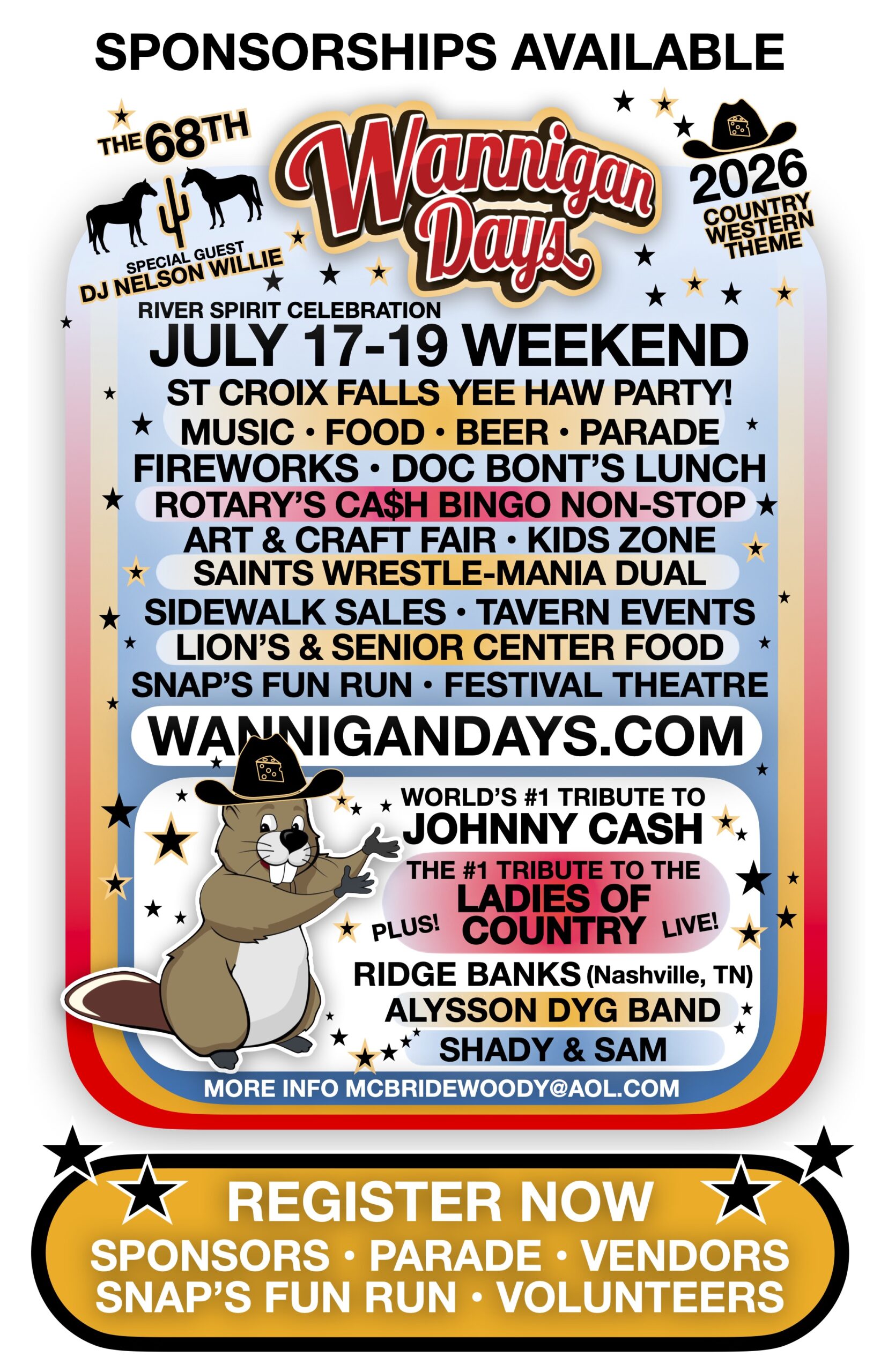 Wannigan Days Update